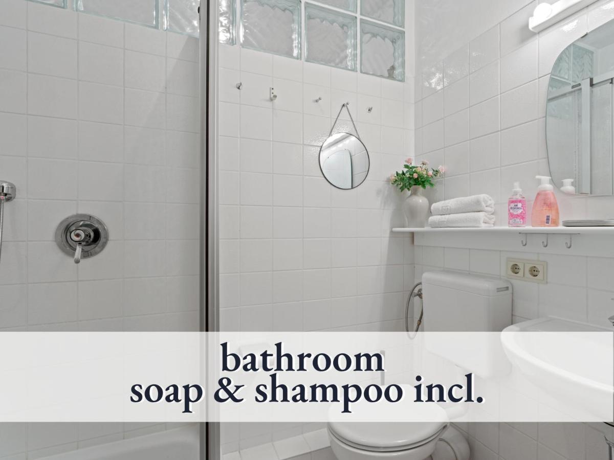 Tolle Zweiraum-Ferienwohnung In Bester Lage L Innenstadtnaehe L 1 Minute Zum Bahnhof L Tv L Free-Wlan L Keine Kueche L Willkommen Im Hallo!-Apartment 4 巴特沃里斯霍芬 外观 照片